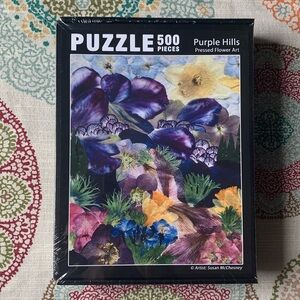 Susan McChesney Purple Hills 500 pc Jigsaw Puzzlec